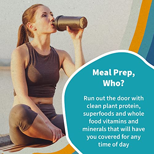 Organic Meal Replacement Powder, Superfoods, Probiotics - 1.14 lbs
