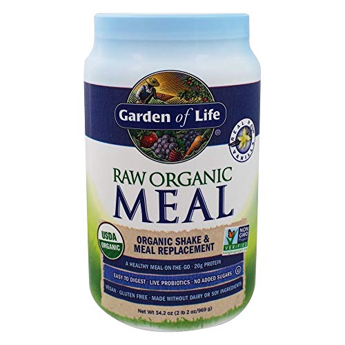 Raw Organic Meal Vanilla for Weight Loss 33.5 oz
