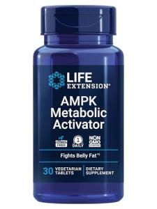 AMPK Metabolic Activator for Belly Fat, 30 Vege Tablets
