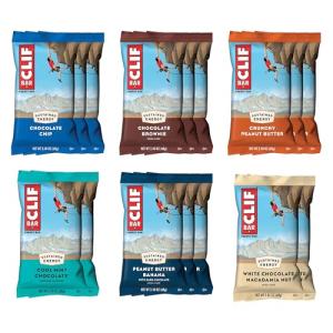 CLIF BAR Variety Pack Organic Oats Protein Bars