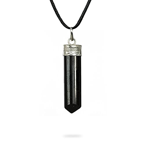 Black Tourmaline Necklace | Ethically Sourced Handmade Jewelry