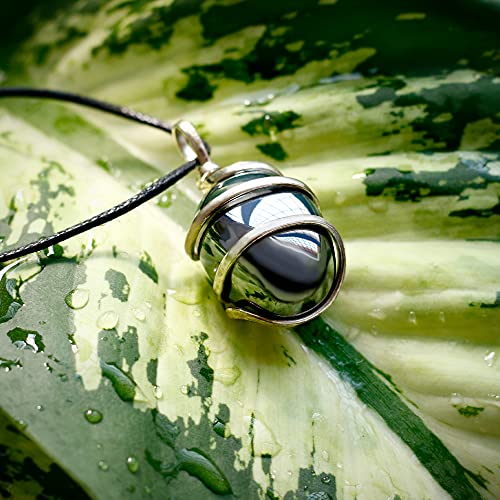 Hematite Crystal Healing Necklace: Genuine Handcrafted Raw Pendant