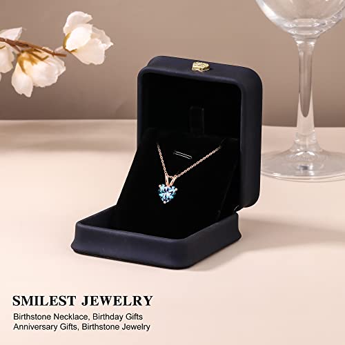 June Birthstone Solitaire Heart Cut Alexandrite Necklace