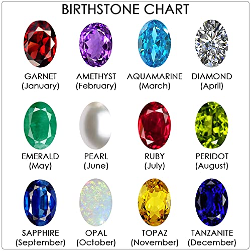 Blue Tanzanite Solitaire Stud Birthstone Earrings Silver Gemstone