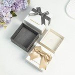 AGVANA Blue Topaz Necklace - Rose Heart Pendant