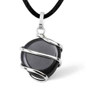 Sugandha Wellness Hematite Crystal Necklace - Protection & Balance