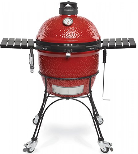 Kamado Joe Classic Joe II 18" Charcoal Grill, Blaze Red