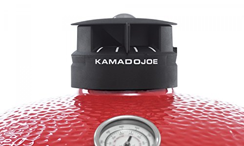 Kamado Joe Classic Joe II 18" Charcoal Grill, Blaze Red