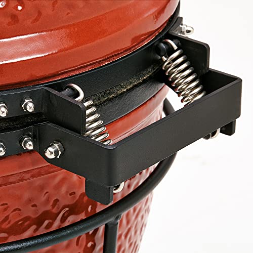 Kamado Joe Jr. Portable Charcoal Grill, Blaze Red
