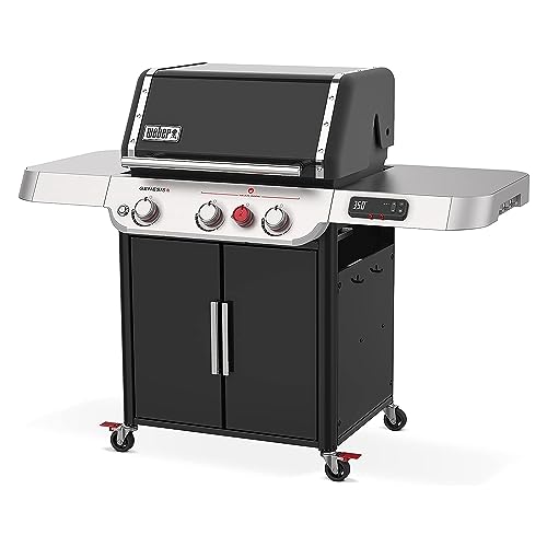 Weber Genesis EX-325S Smart Propane Grill in Black