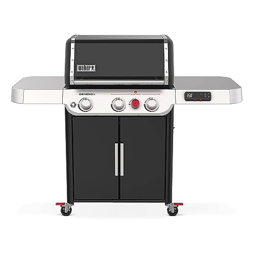 Weber Genesis EX-325S Smart Propane Grill in Black