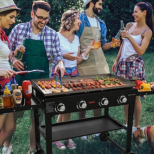 36" Heavy Duty Propane Cart Griddle, Outdoor Cooking Station