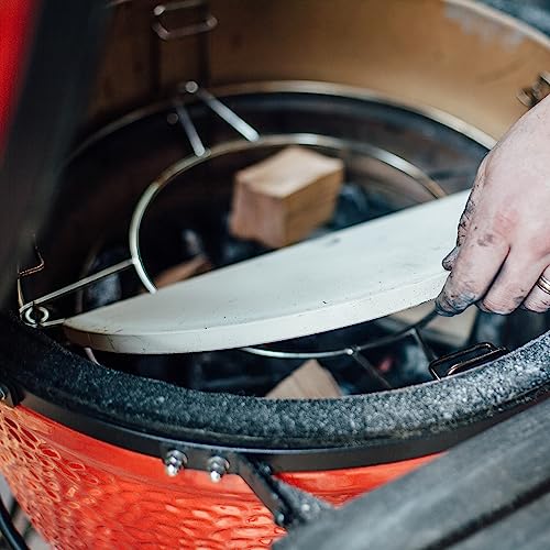 Kamado Joe Classic Joe Heat Deflector Plates, White