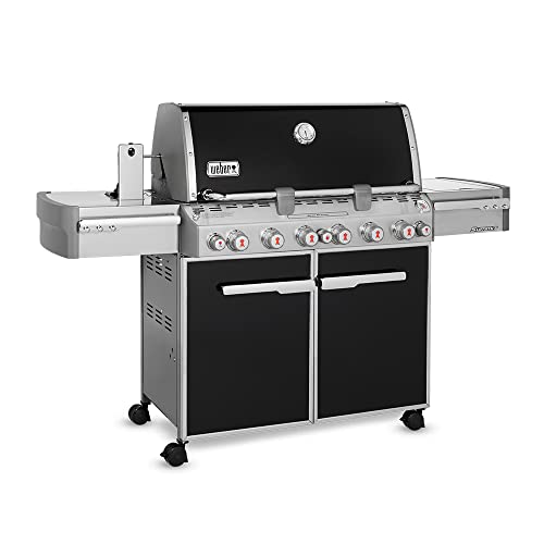 Weber Summit E-670 6-Burner Propane Grill, Black