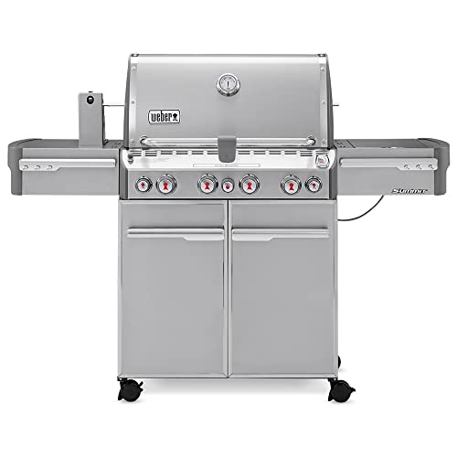 Weber Summit S-470 Stainless Steel BBQ Grill