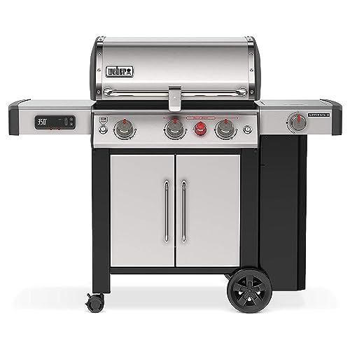 Weber Genesis II SX-335 Gas Grill, Stainless Steel