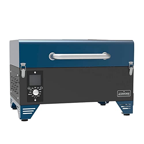 ASMOKE Portable Pellet Grill - Compact BBQ Smoker