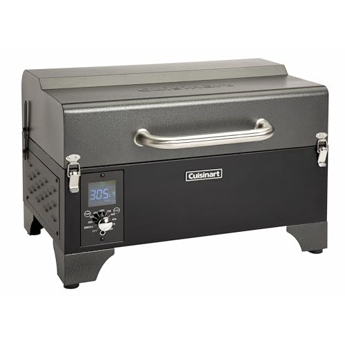 Cuisinart Portable Wood Pellet BBQ Grill Smoker