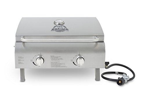 Pit Boss Stainless Steel Portable Two-Burner BBQ Grill