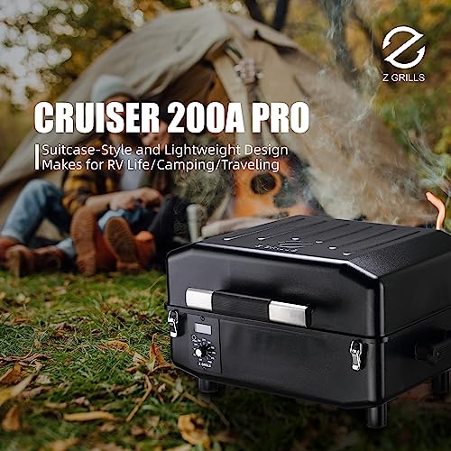 Z GRILLS Portable Pellet Smoker Mini BBQ Grill