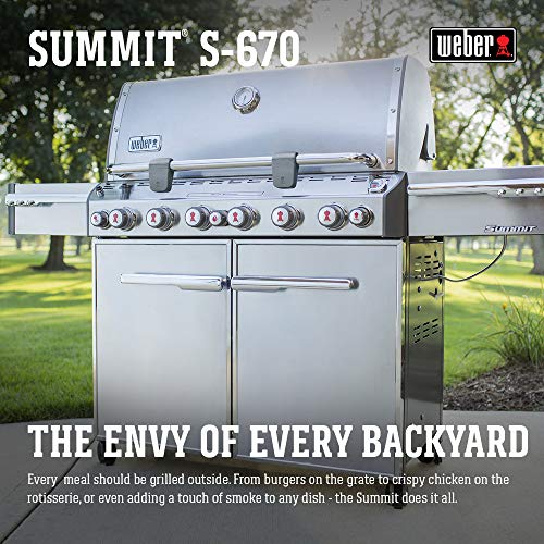Weber Summit S-670 Gas Grill for Liquid Propane