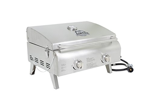 Pit Boss Stainless Steel Portable Two-Burner BBQ Grill