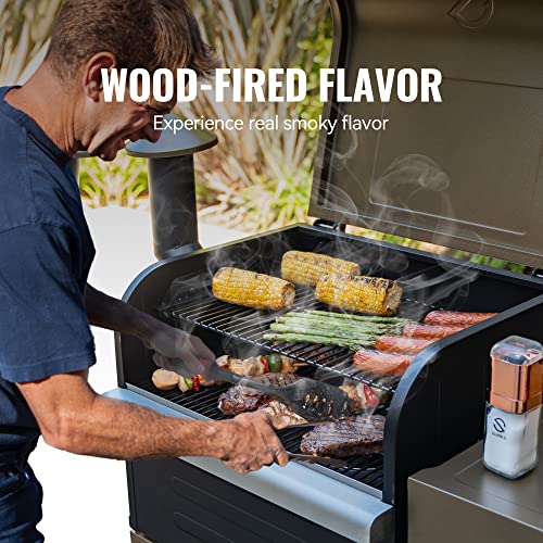 Z GRILLS Wood Pellet Grill Smoker with PID Technology