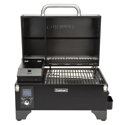 Cuisinart Portable Wood Pellet BBQ Grill Smoker