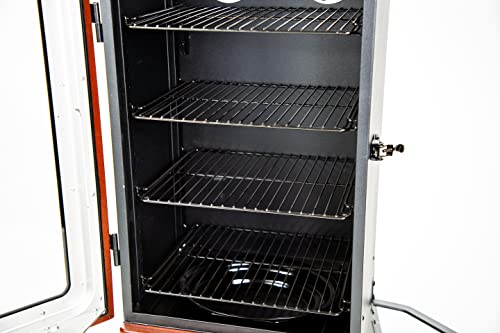 Pit Boss PBV3G1 Vertical Smoker, Red Hammertone - 684 sq in