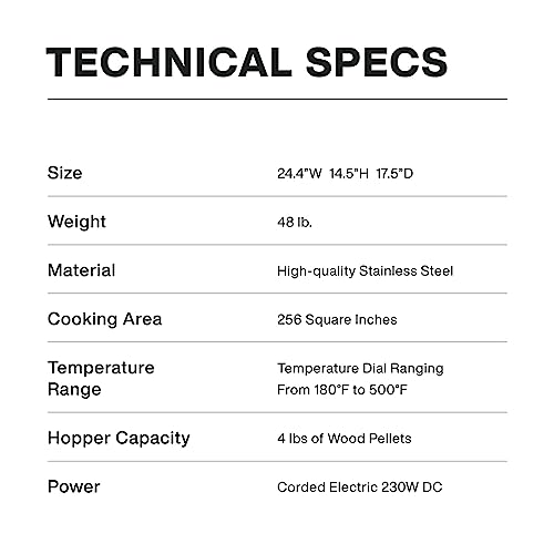 ASMOKE Portable Pellet Grill - Compact BBQ Smoker