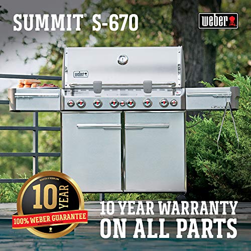 Weber Summit S-670 Gas Grill for Liquid Propane