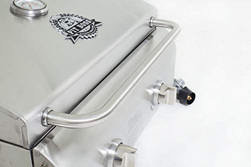Pit Boss Stainless Steel Portable Two-Burner BBQ Grill