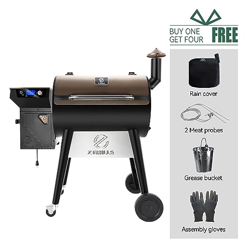 Z GRILLS Wood Pellet Grill Smoker with PID Controller