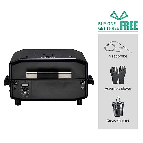 Z GRILLS Portable Pellet Smoker Mini BBQ Grill