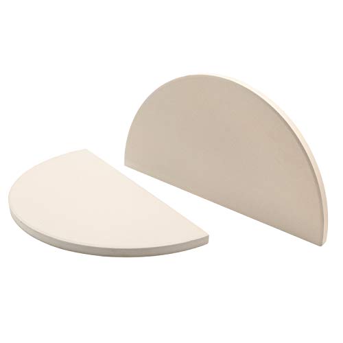 Kamado Joe Classic Half-Moon Ceramic Heat Deflector Plates