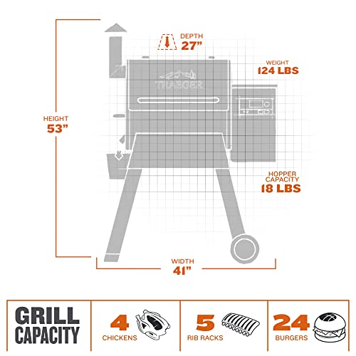 Traeger Pro 575 Electric Wood Pellet BBQ Grill
