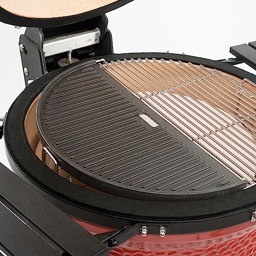 Kamado Joe Half Moon Cast Iron Grill Griddle
