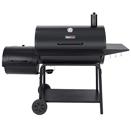 Royal Gourmet CC2036F Charcoal BBQ Barrel Grill Combo