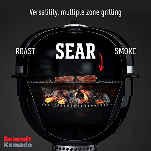 Weber Summit Kamado E6 Charcoal Grill - Black