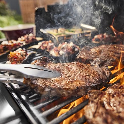 Black Genesis E-335 Gas BBQ Grill for Propane