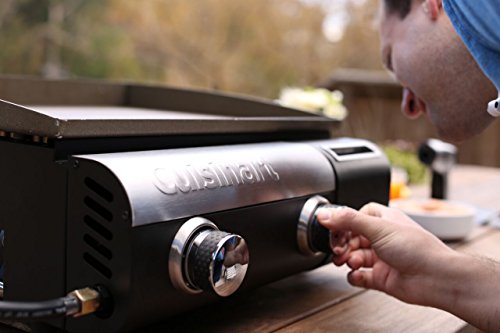 Cuisinart CGG-501 Gas Griddle, Two-Burner BBQ Smoker