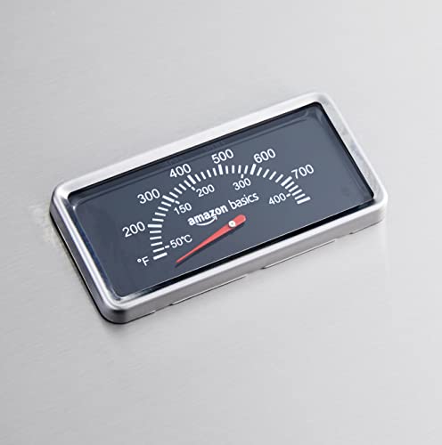 Amazon Basics 4-Burner Gas Grill with Side Burner