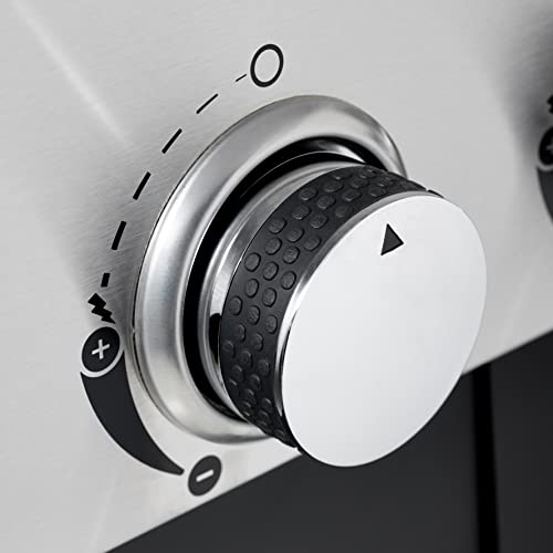 Amazon Basics 4-Burner Gas Grill with Side Burner