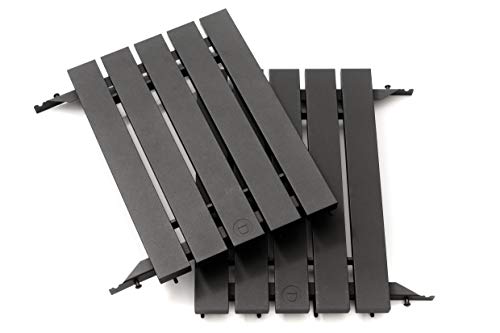 Kamado Joe Big Joe Aluminum Side Shelves, Black