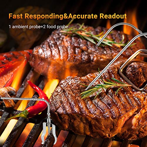 Inkbird Wifi Bluetooth BBQ Temperature Controller ISC-007BW with 3 Probes