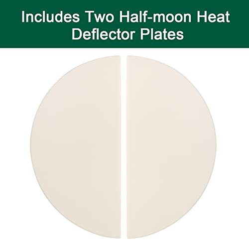 Ceramic Heat Deflector Plates for Big Joe & Egg