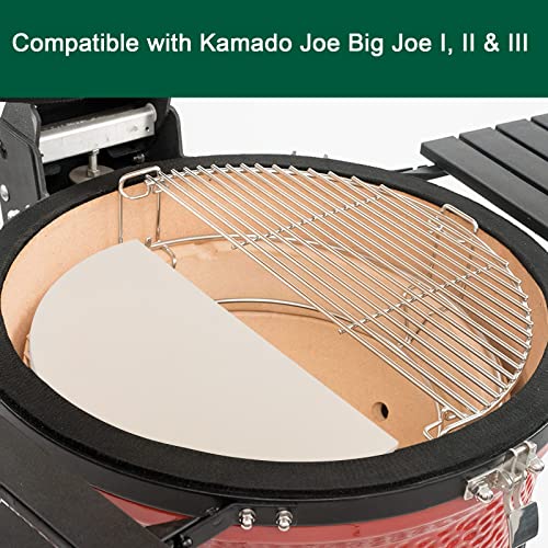 Ceramic Heat Deflector Plates for Big Joe & Egg