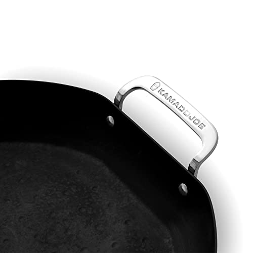 Kamado Joe Karbon Steel Paella Pan for BBQ Grills