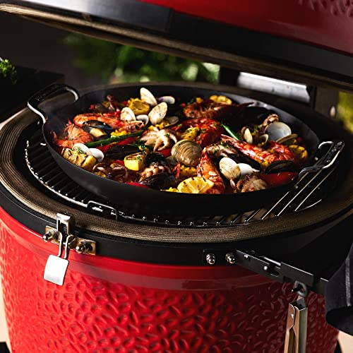 Kamado Joe Karbon Steel Paella Pan for BBQ Grills