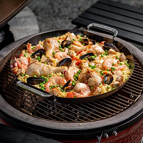 Kamado Joe Karbon Steel Paella Pan for BBQ Grills